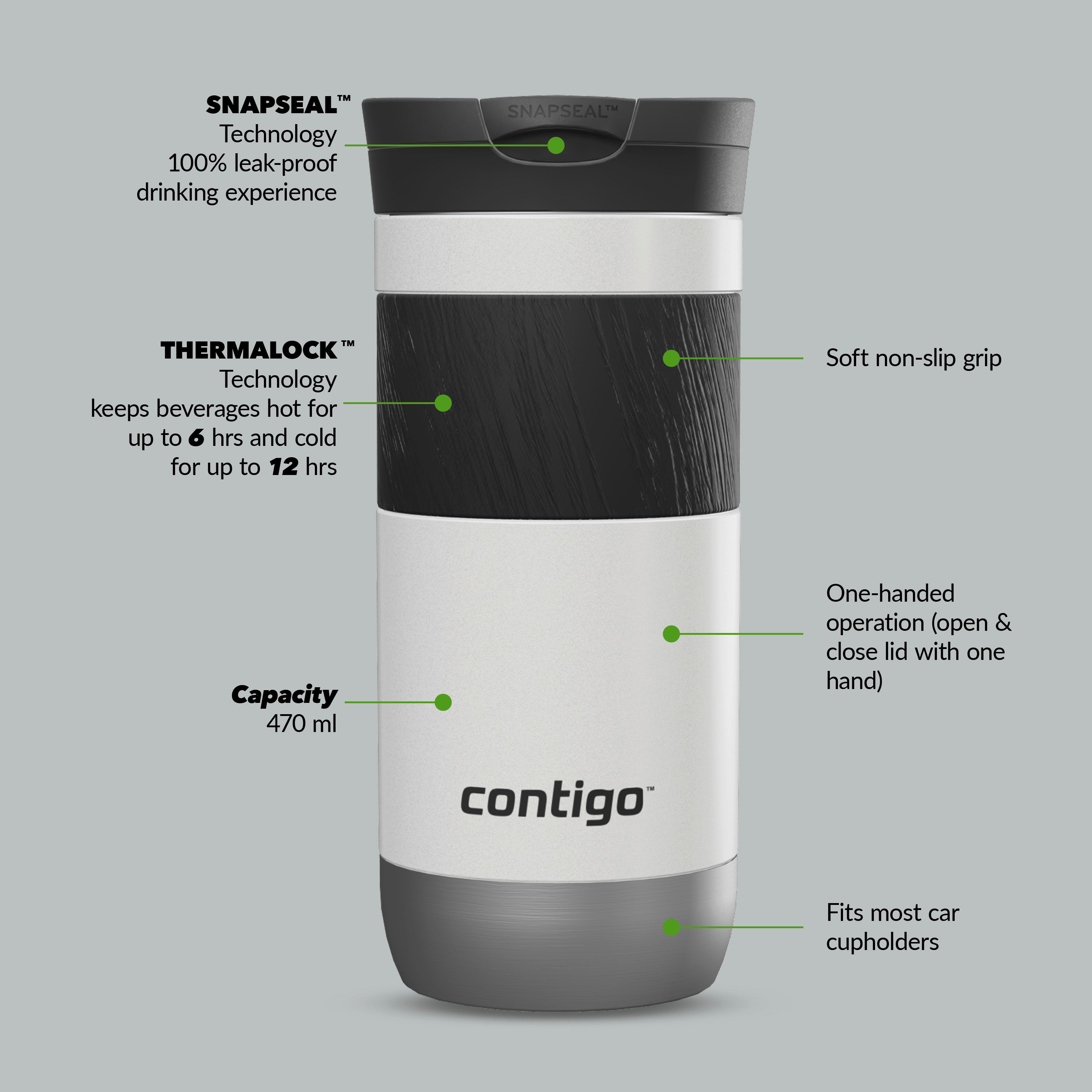 Byron 2.0 Snapseal™ - 470ml - Salt