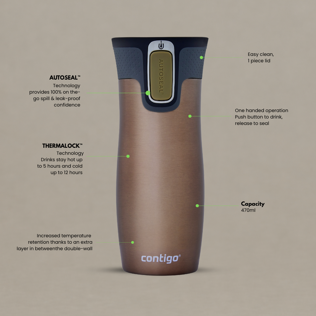 West Loop Autoseal™ - 460ml - Latte