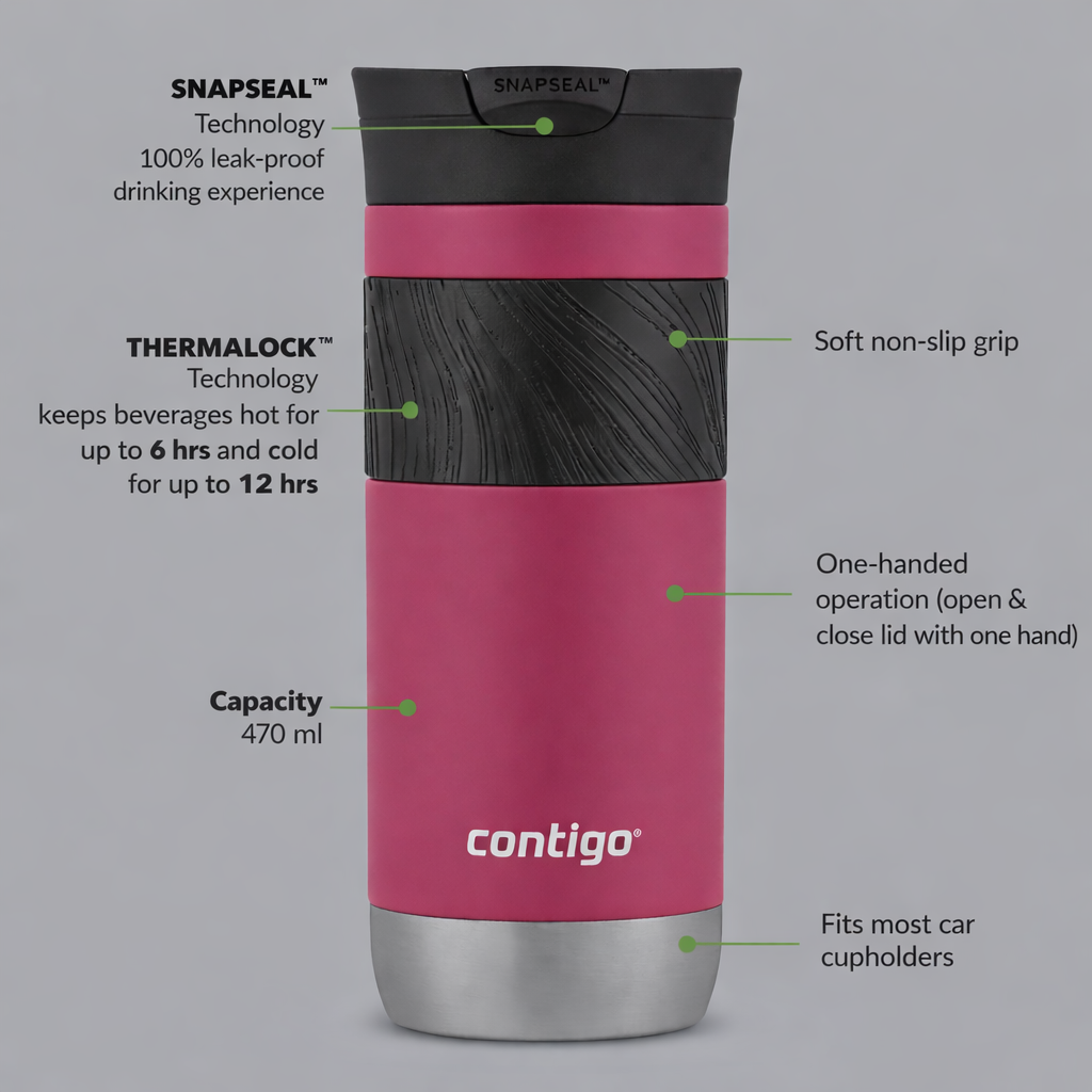 Byron 2.0 Snapseal™ - 470ml - Dragon Fruit